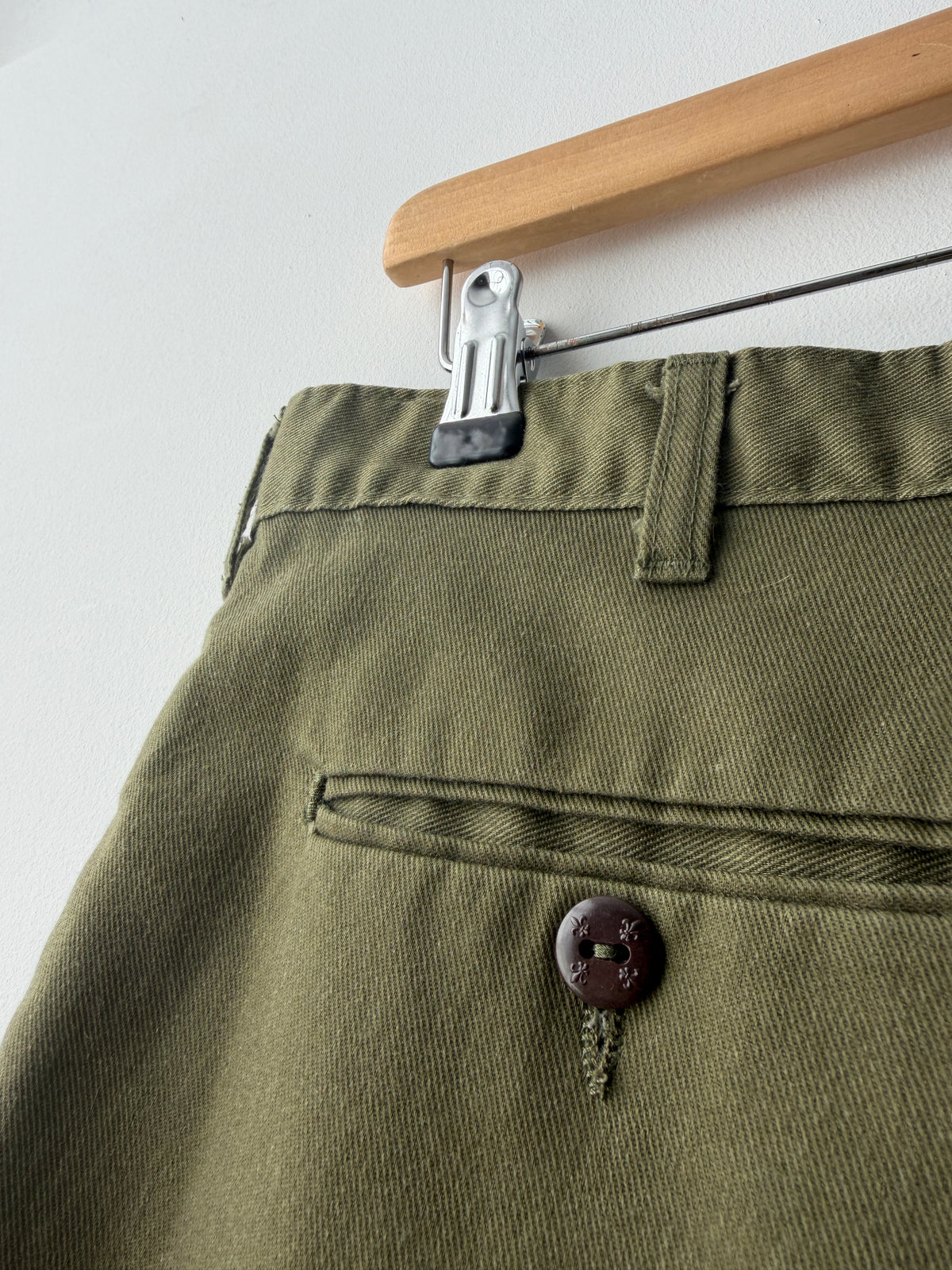 Vintage 80s Boy Scouts Of America  Expedition Pants Khaki Green - 36