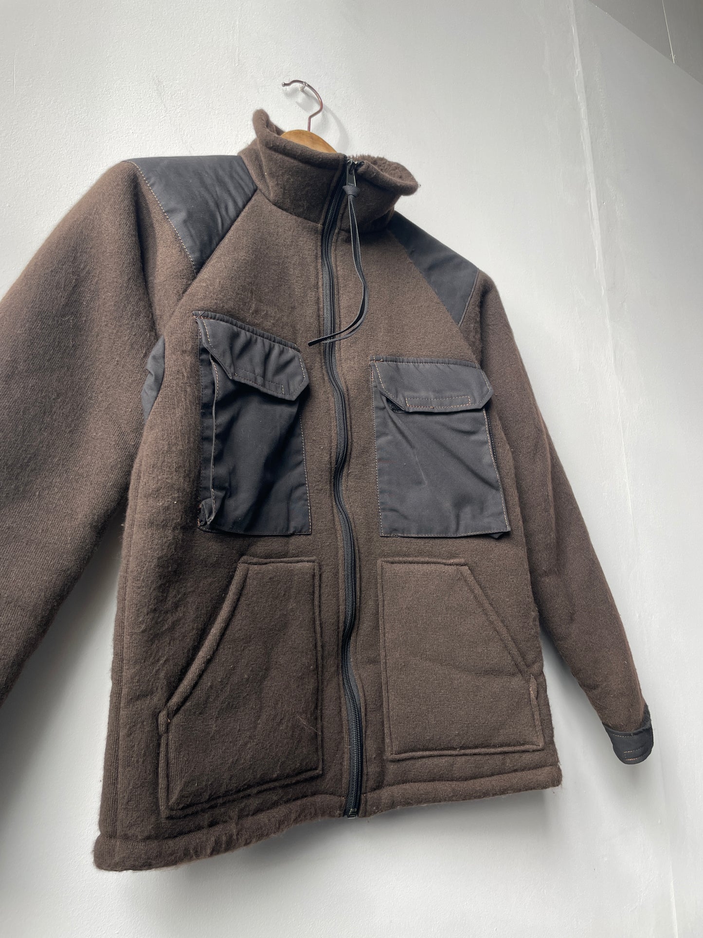 Vintage US Army Thermal "Bear" Fleece Jacket - S