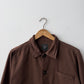Brown French Chore Jacket 60s Style Cotton Twill Reworked