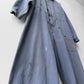 Vintage Repaired Workwear Jumpsuit Blue