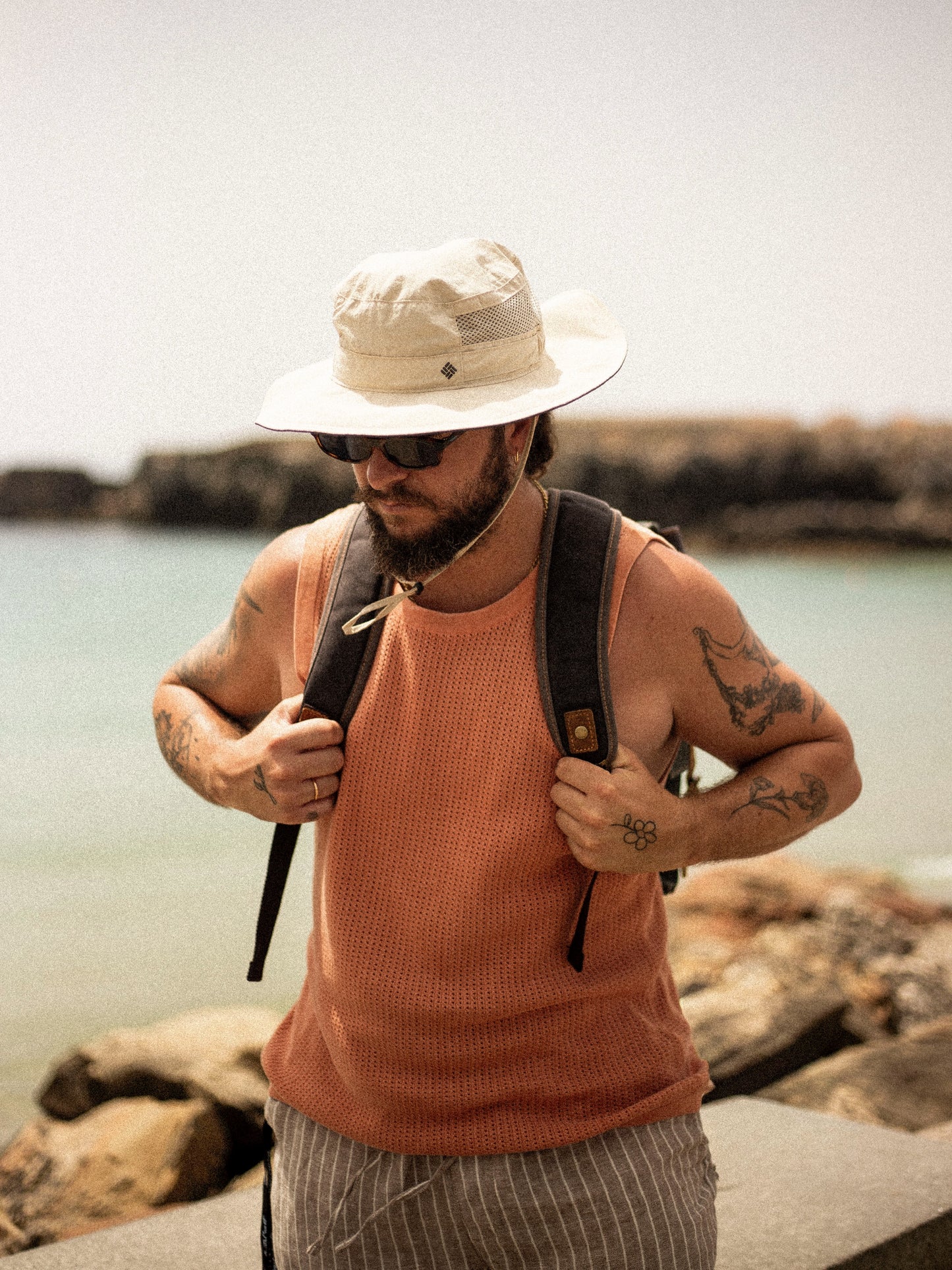WOLF Waxed Cotton Large Rucksack
