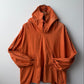 Vintage Overhead Cotton Smock Jacket Czech Burnt Orange