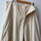 Vintage 80s Cream Herringbone German Workwear Pants