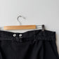 Vintage 80s Black Herringbone Czech Workwear Pants