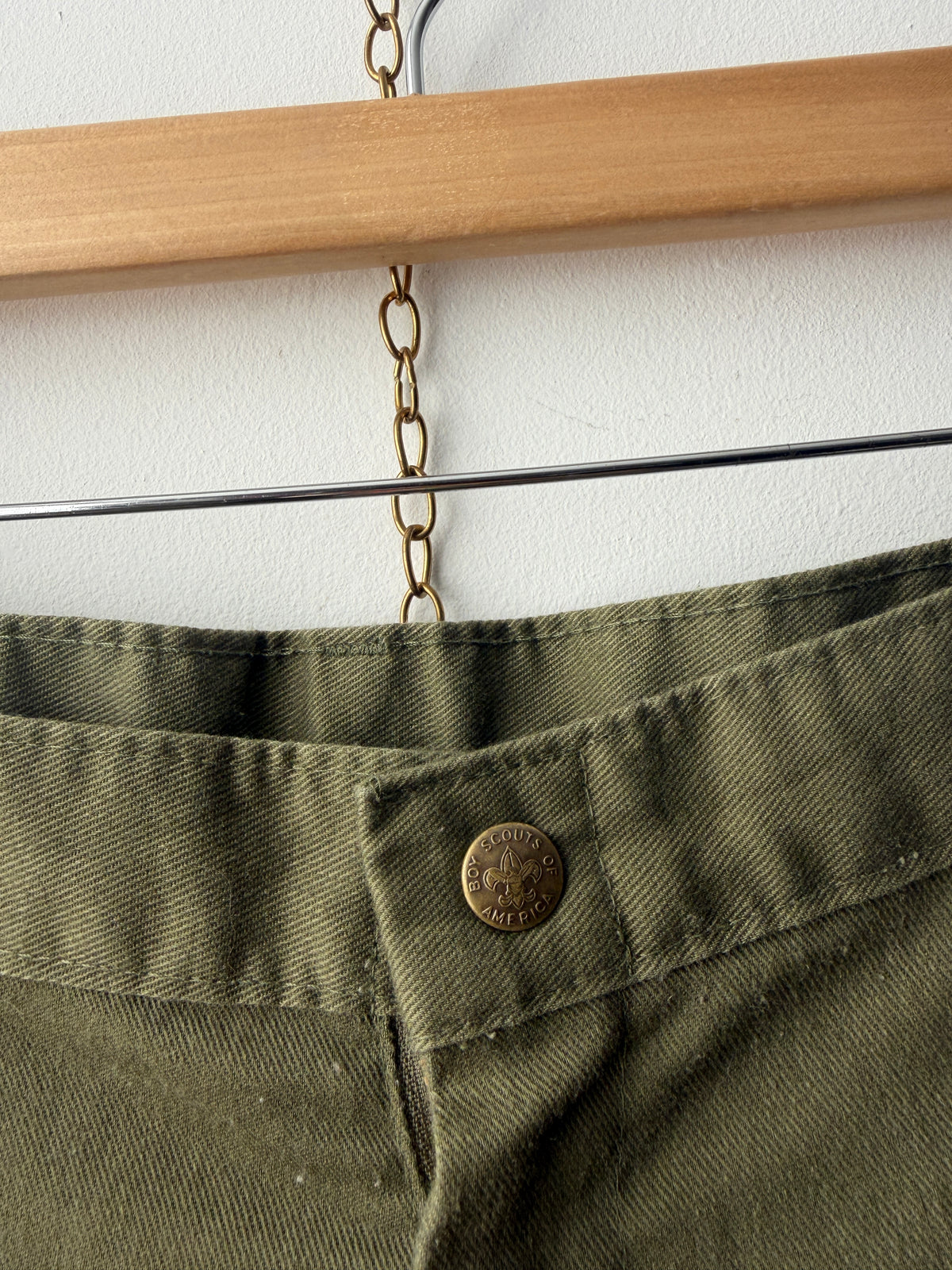 Vintage 80s Boy Scouts Of America  Expedition Pants Khaki Green - 36