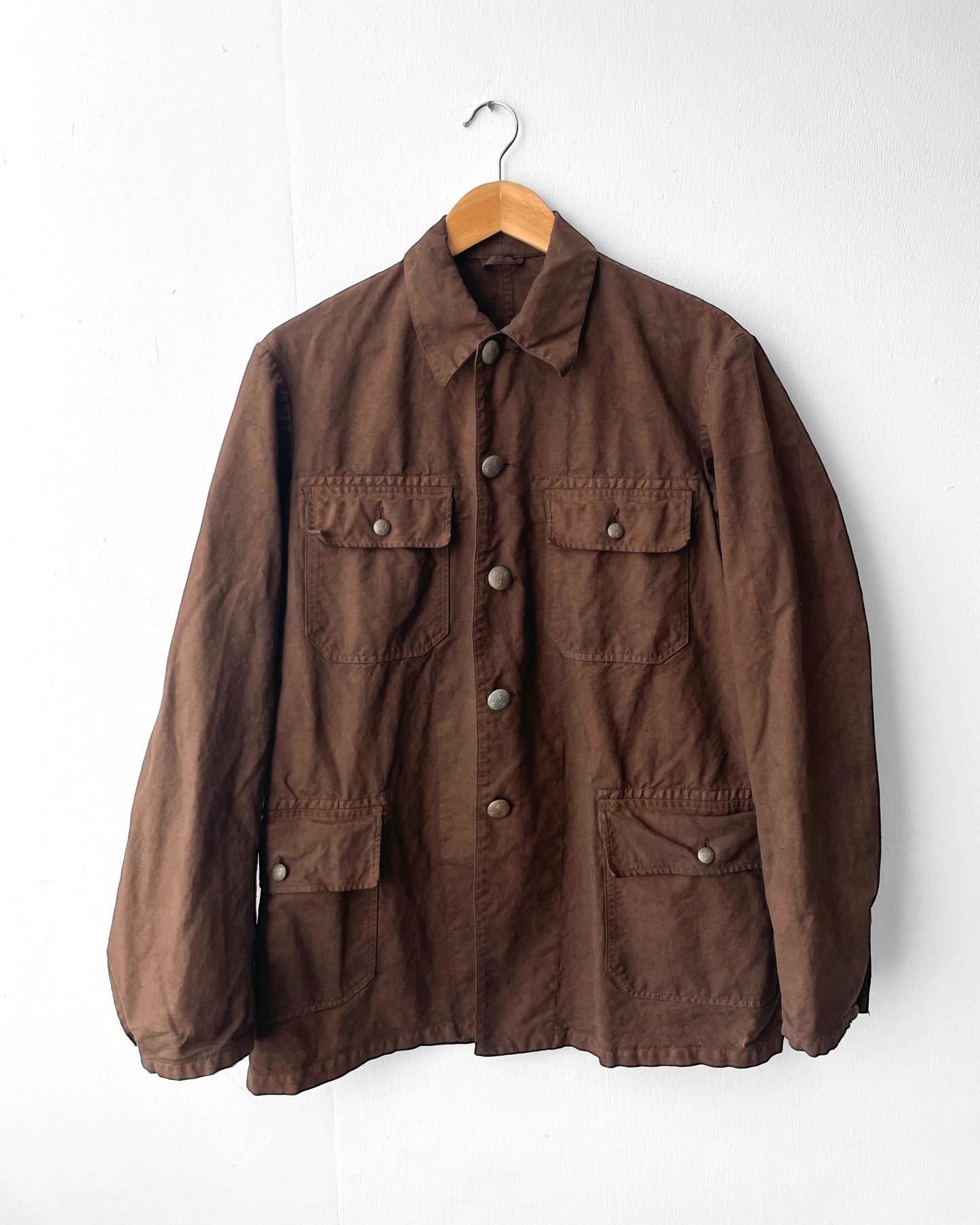 Vintage 60s Brown Canvas Jacket