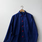 Cherry Red Buttoned Vintage Chore Jacket
