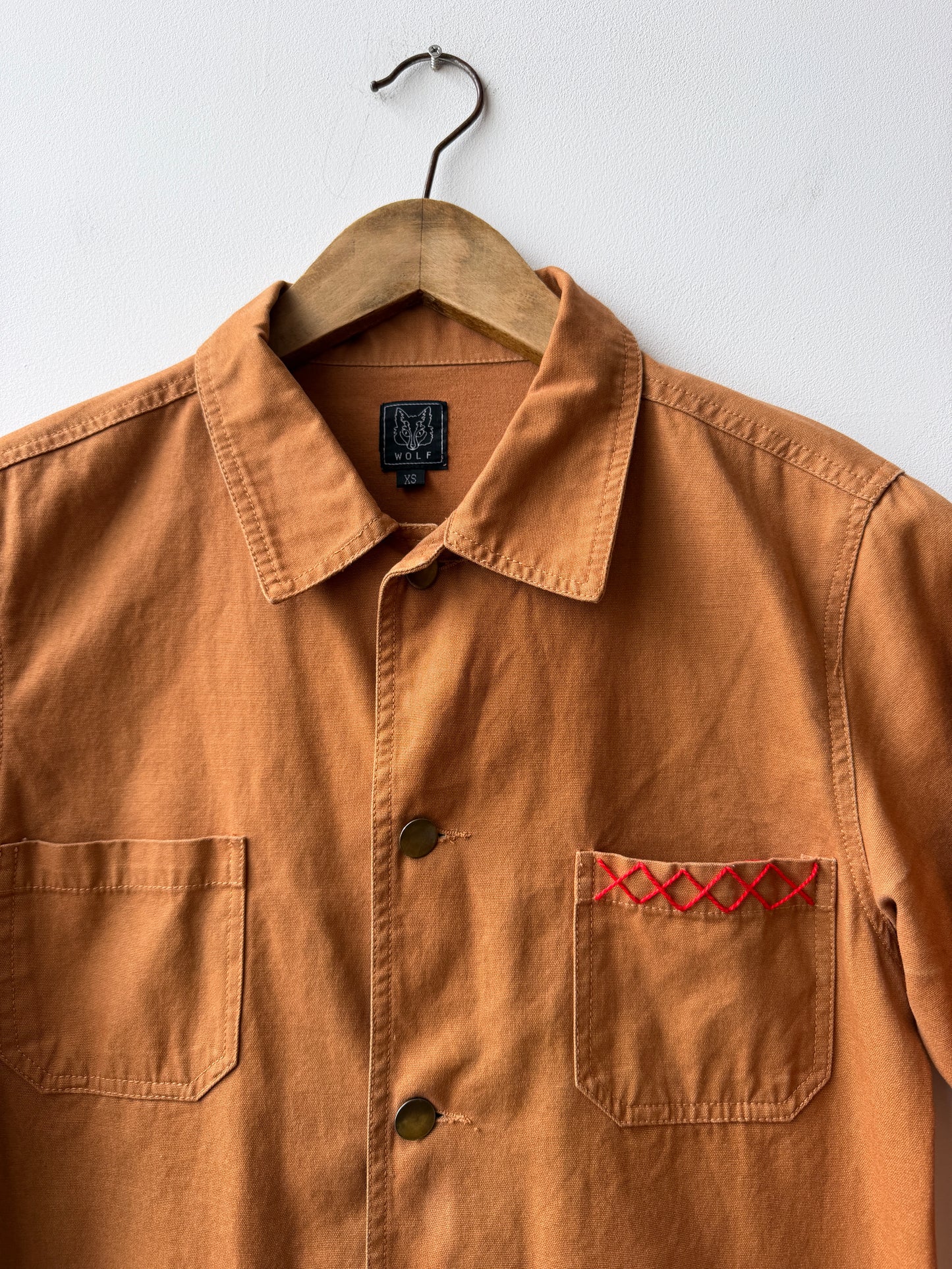 WOLF Reworked Chore Jacket Duck Brown XS