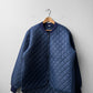 Vintage Workwear Quilted Jacket Liner Navy