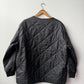 Vintage Black Liner Reworked Japanese Yellow Pockets