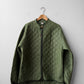 Vintage Workwear Quilted Jacket Liner Green
