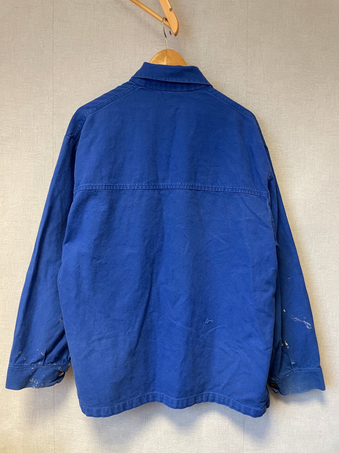 Vintage Cobalt Patched Jacket