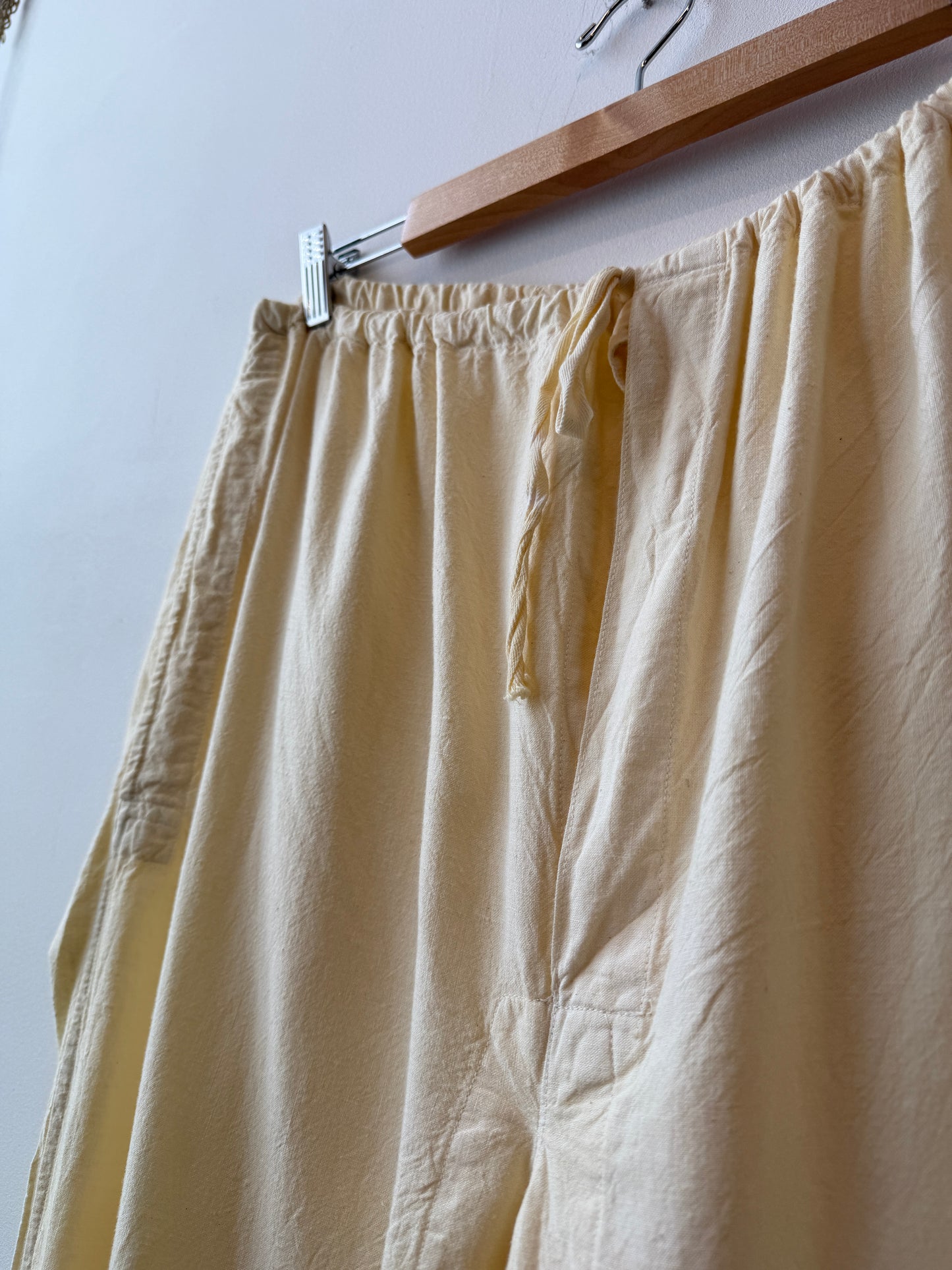 Vintage 1960s Linen Lounge Pants