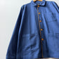 WOLF Reworked Chore Jacket Contrast Blanket Stitch - Large