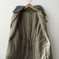 Vintage Cotton 1960s Parka Liner Khaki