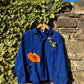Vintage Embroidered Poppy French Chore Jacket