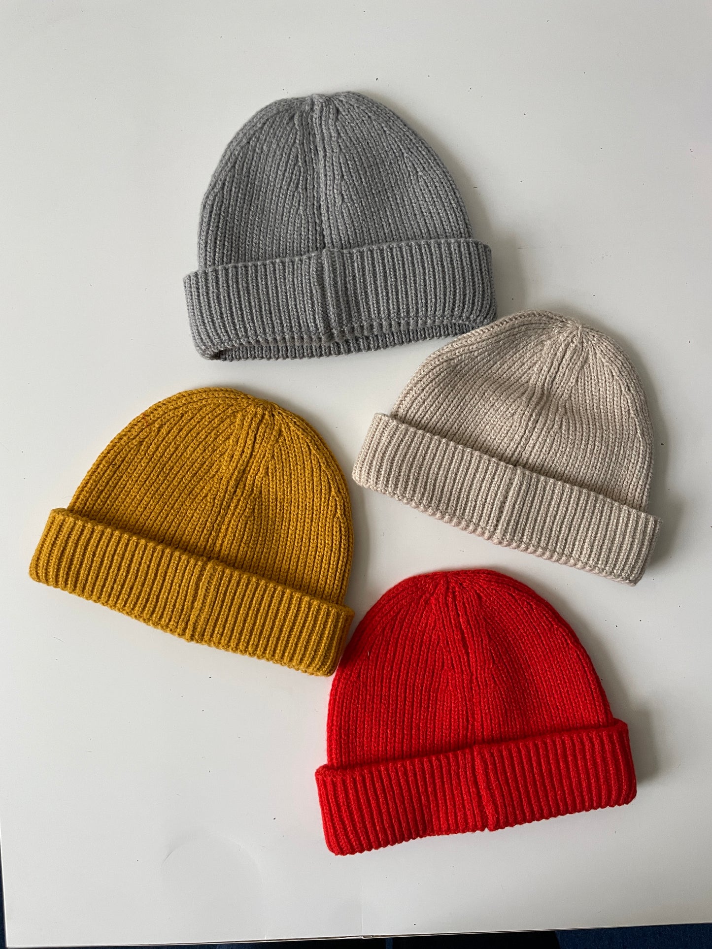 WOLF Fisherman Beanie Chunky Knit Hat