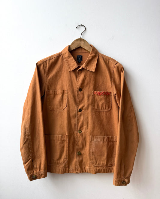 WOLF Reworked Chore Jacket Duck Brown XS
