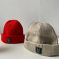 WOLF Fisherman Beanie Chunky Knit Hat