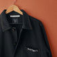 WOLF x Cloud Coffee Orange Stitch Black Chore Jacket