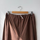 Vintage Cotton Drawstring Brown Military Pants Reworked