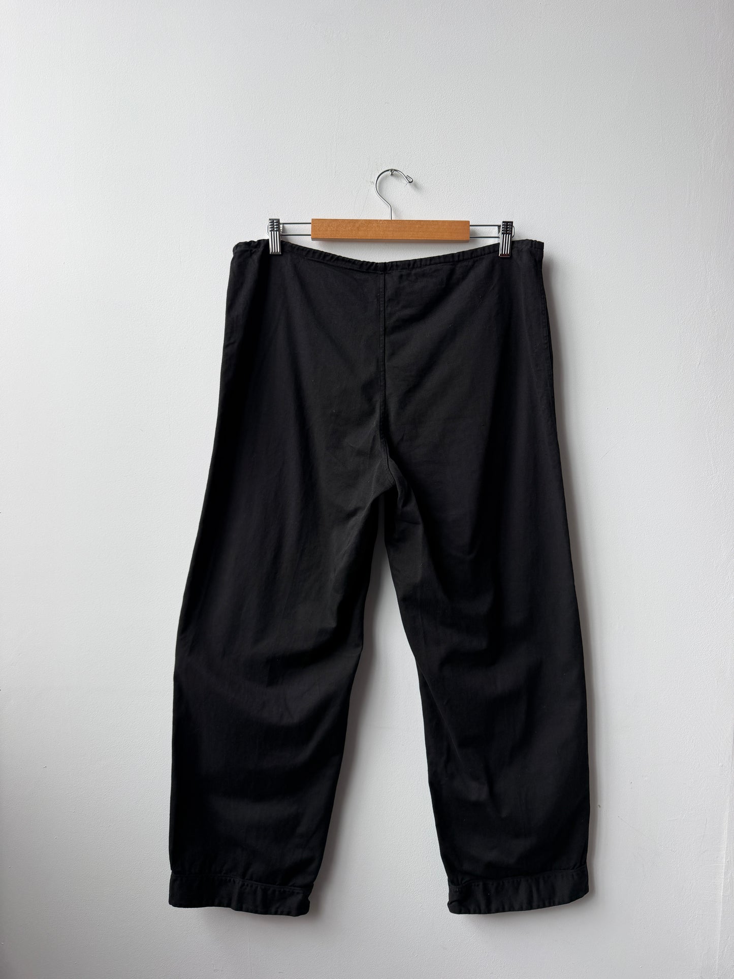 Vintage Charcoal Black Workwear Pants