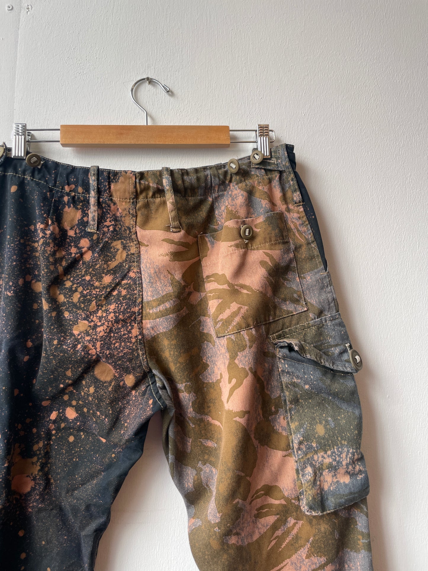 Reworked Vintage Volcanic Camo Trousers