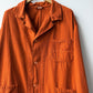 Vintage Duster Shop Coat Workwear Jacket Burnt Orange