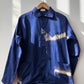 Vintage Contrast Bleach French Chore Jacket