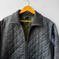 Vintage Workwear Quilted Jacket Liner Navy