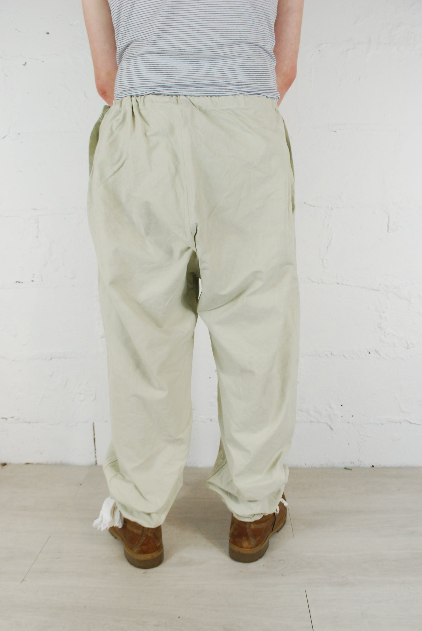 Vintage 1960s Cotton Canvas Japanese Pants