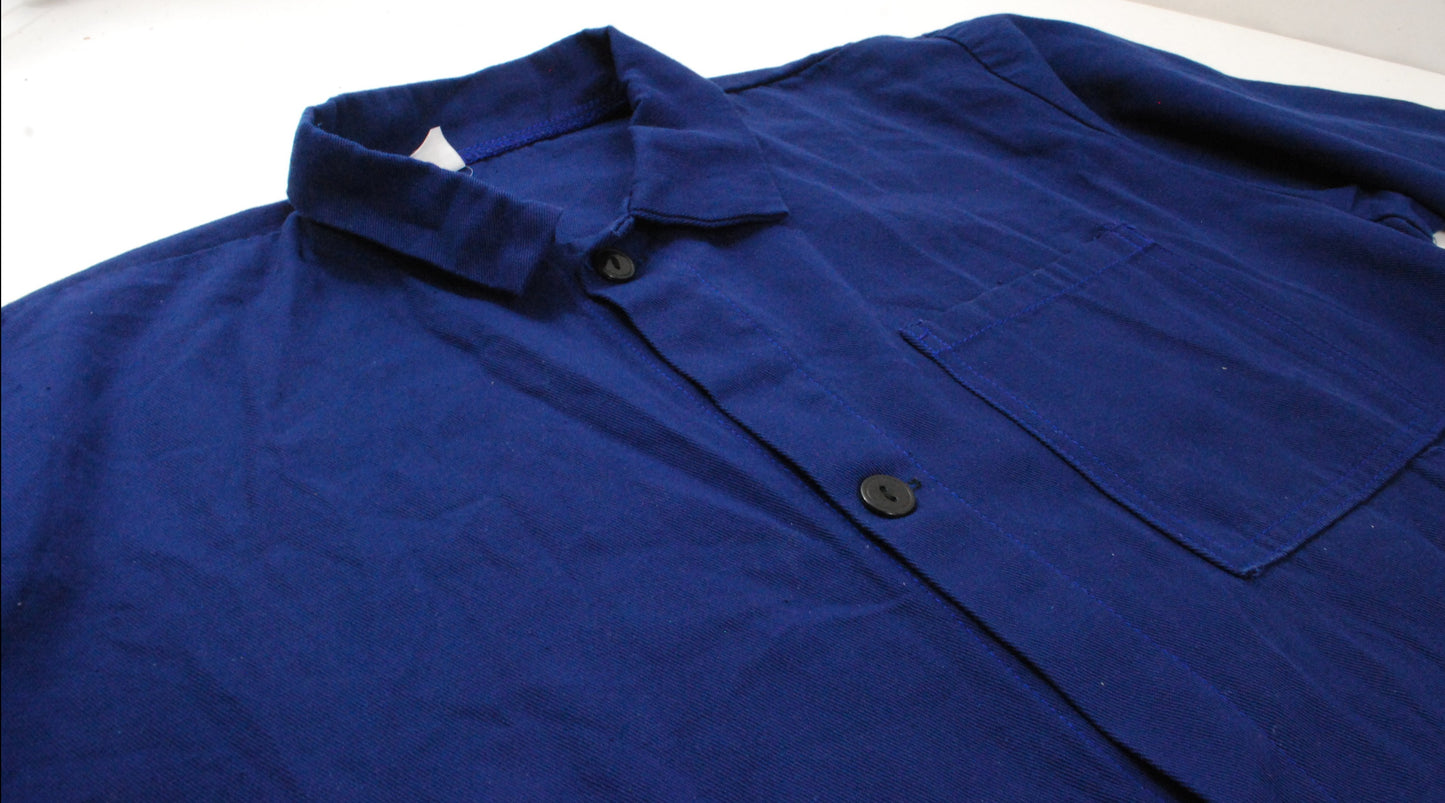Vintage French Workwear Jackets Navy