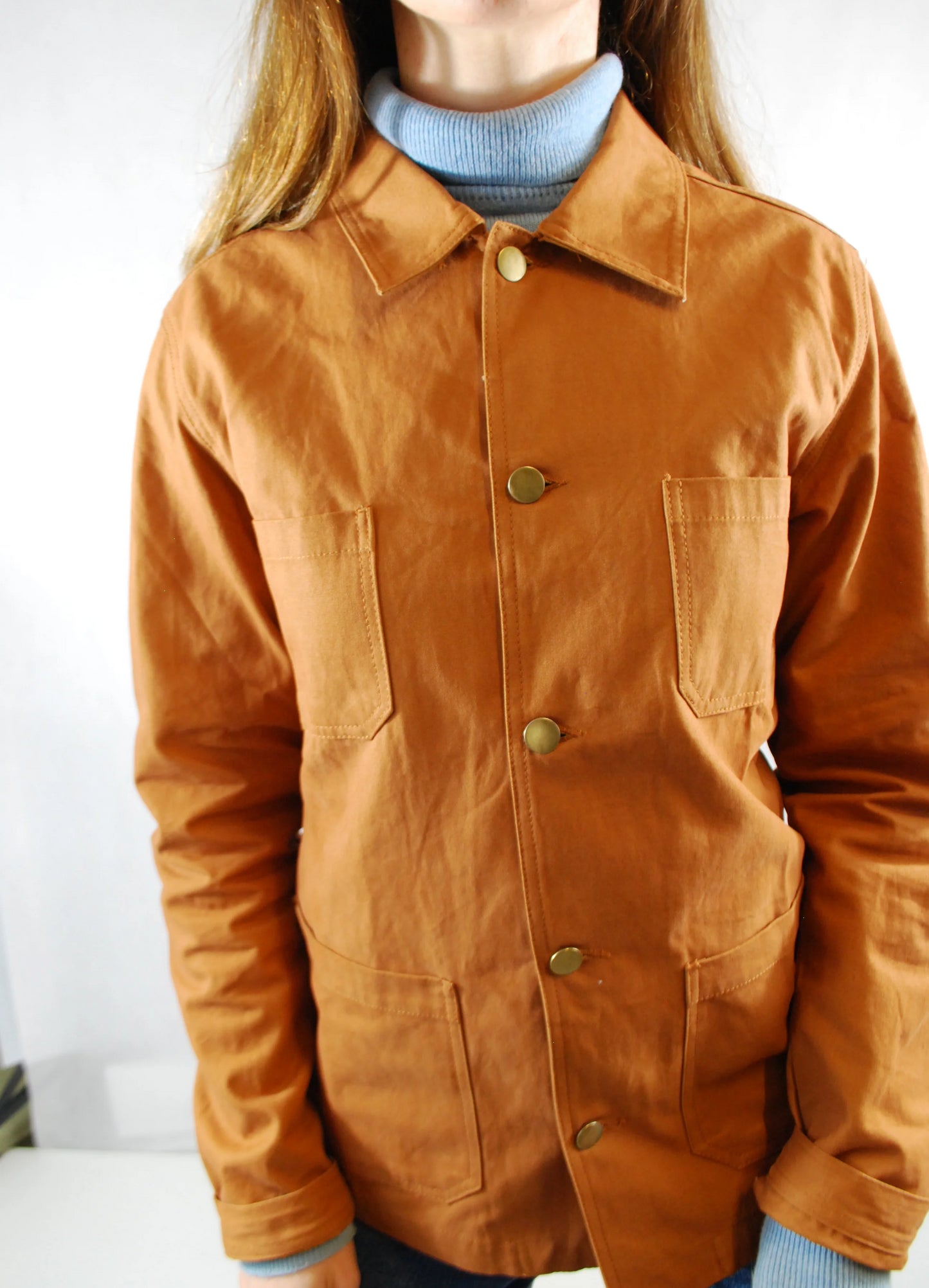 Duck Brown Canvas Workwear Jacket