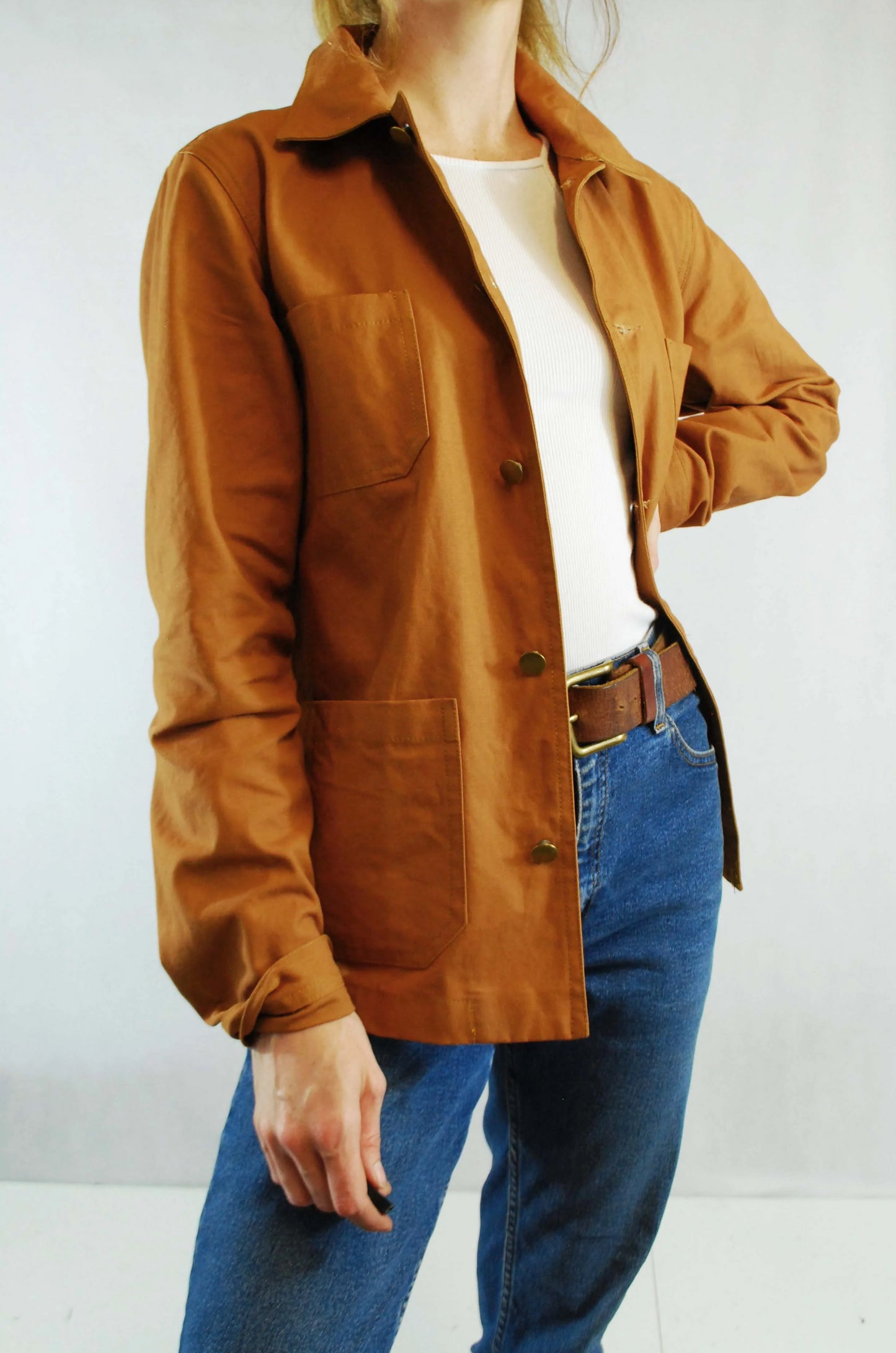 Duck Brown Canvas Workwear Jacket