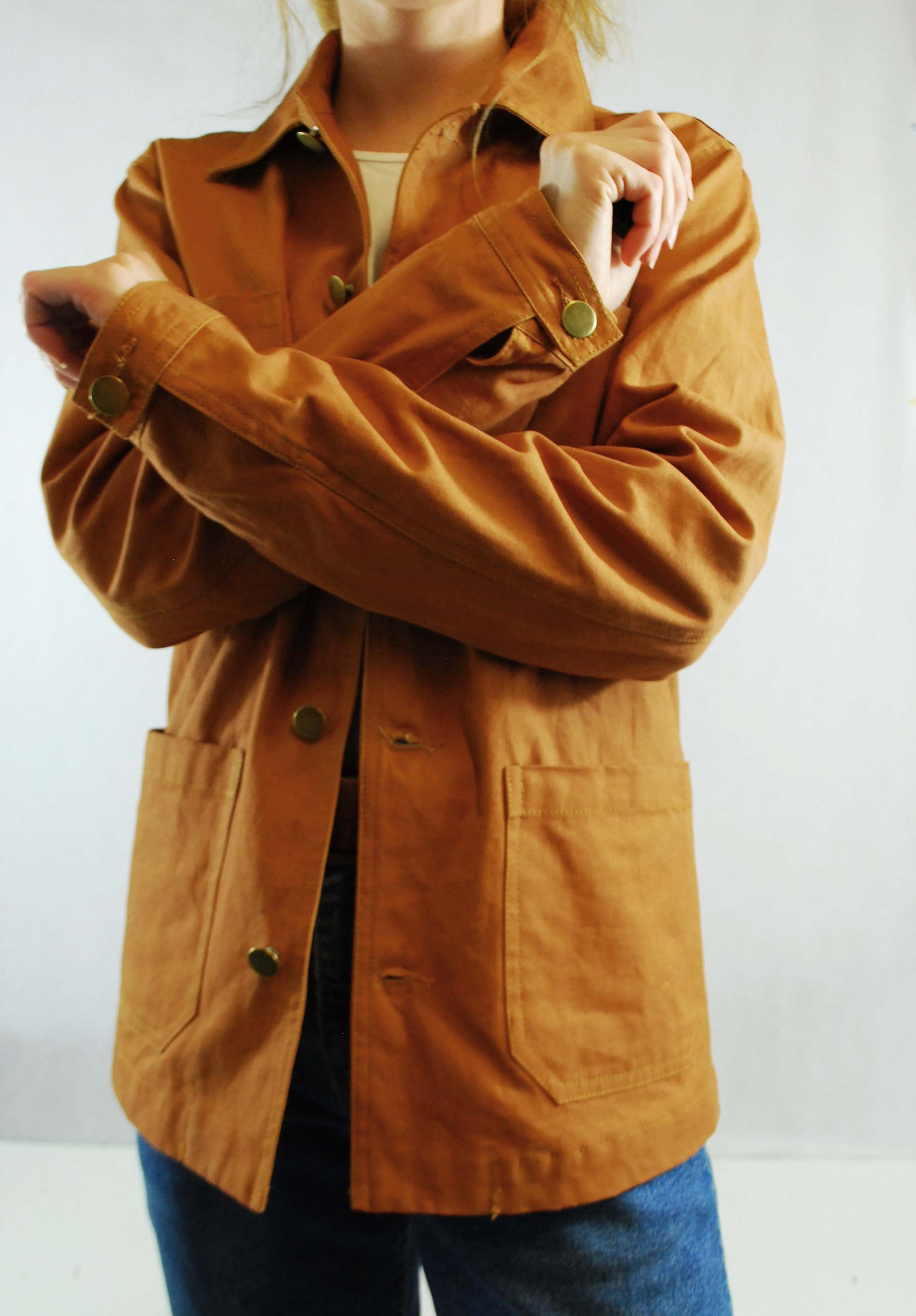 Duck Brown Canvas Workwear Jacket