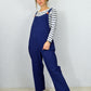 Lightweight Navy Cotton Dungarees Deadstock