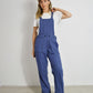 Vintage Herringbone Dungarees Blue - Small