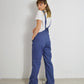 Vintage Herringbone Dungarees Blue - Small
