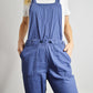 Vintage Herringbone Dungarees Blue - Small