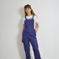 Vintage Soft Cotton Dungarees Denim Blue - XS