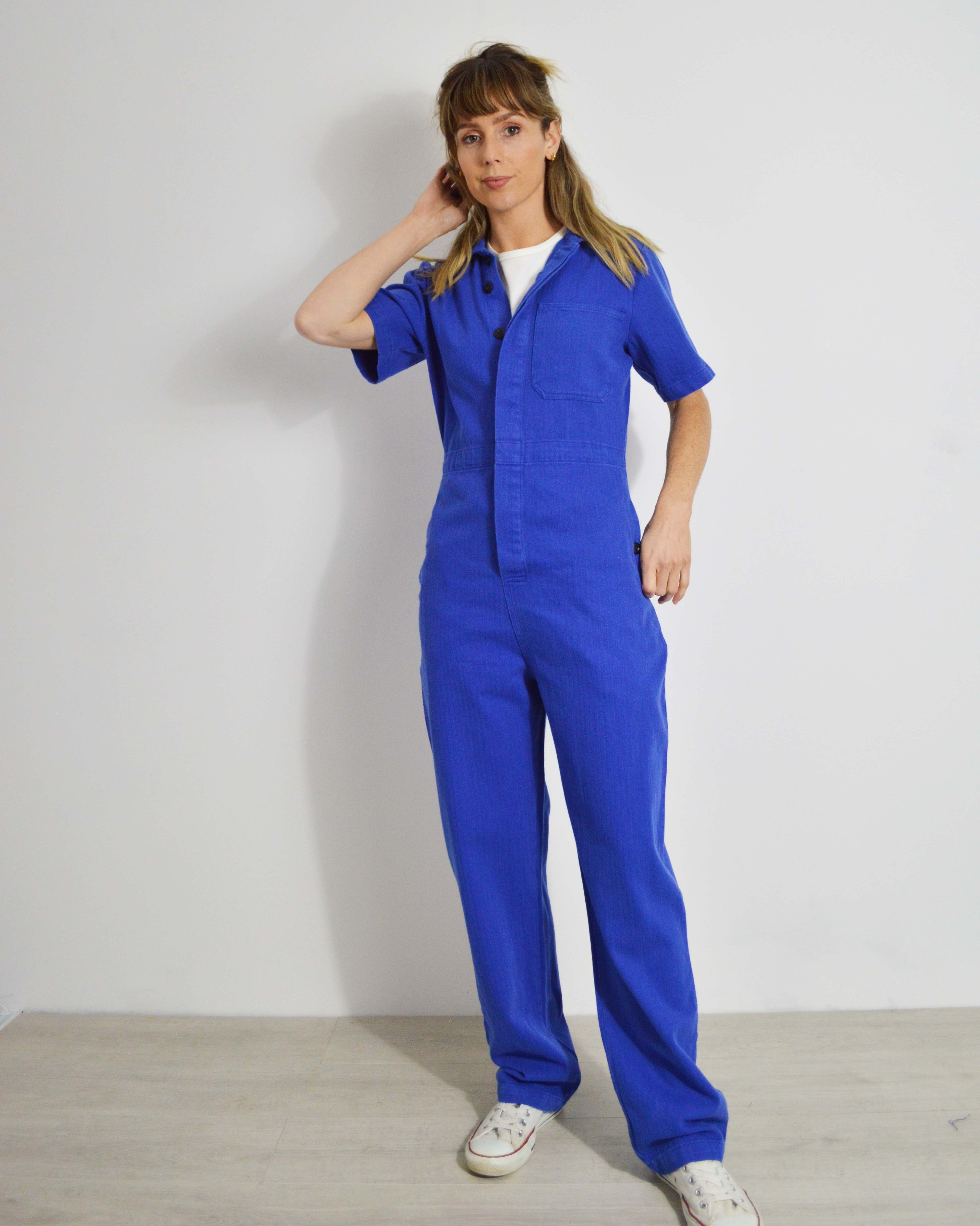 パンツ 70s Euro MICHELIN French Work Overalls SEWING PATTERN Mens Clothes Clothing Retro Jumpsuit Overalls 60s