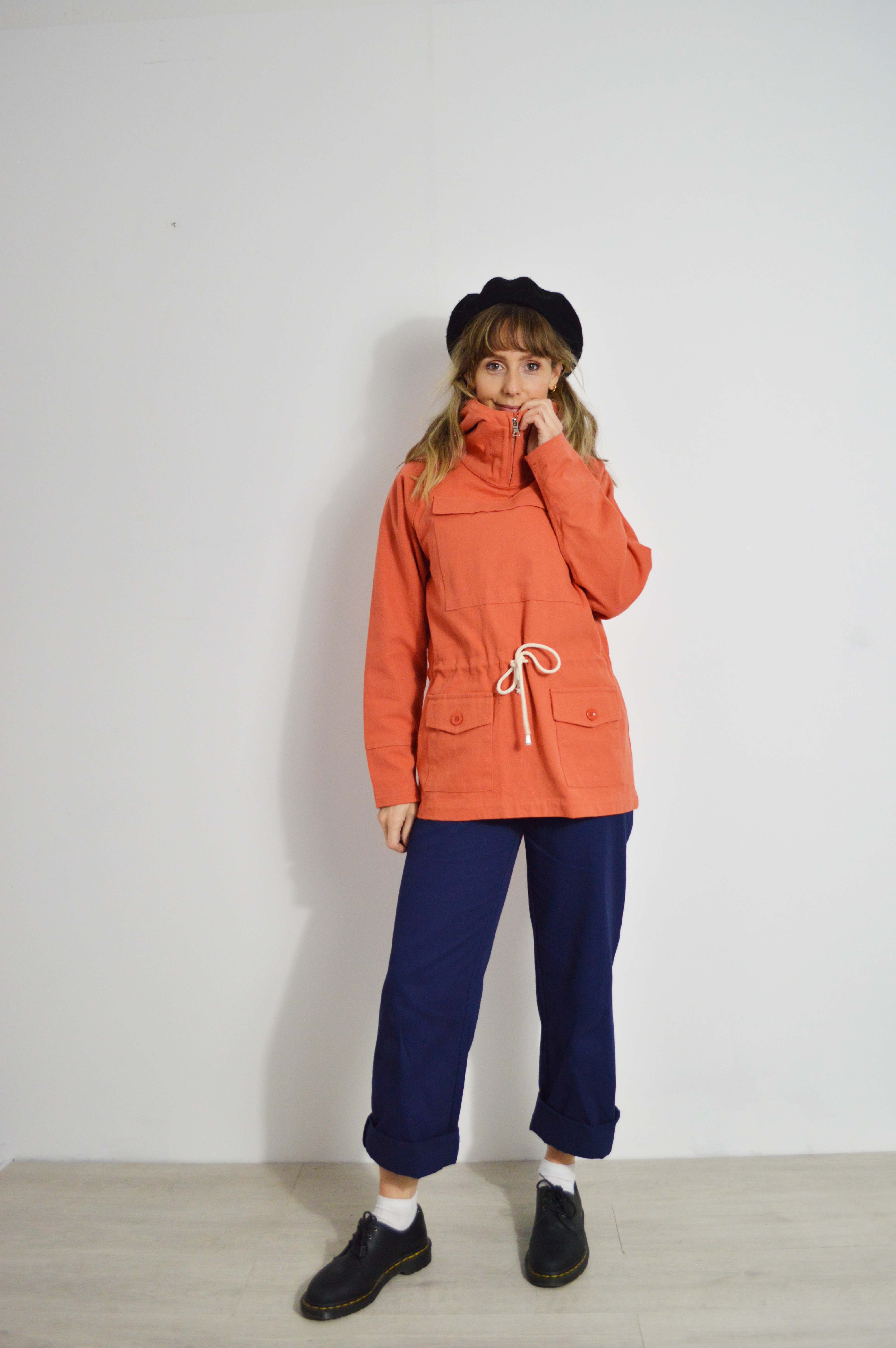Rescue Orange Cadet Smock 1960s Style OG Cotton Canvas – Wolf