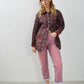 Women's Vintage 1980s Quilted Jacket Paisley - Medium