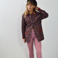 Women's Vintage 1980s Quilted Jacket Paisley - Medium