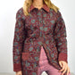 Women's Vintage 1980s Quilted Jacket Paisley - Medium