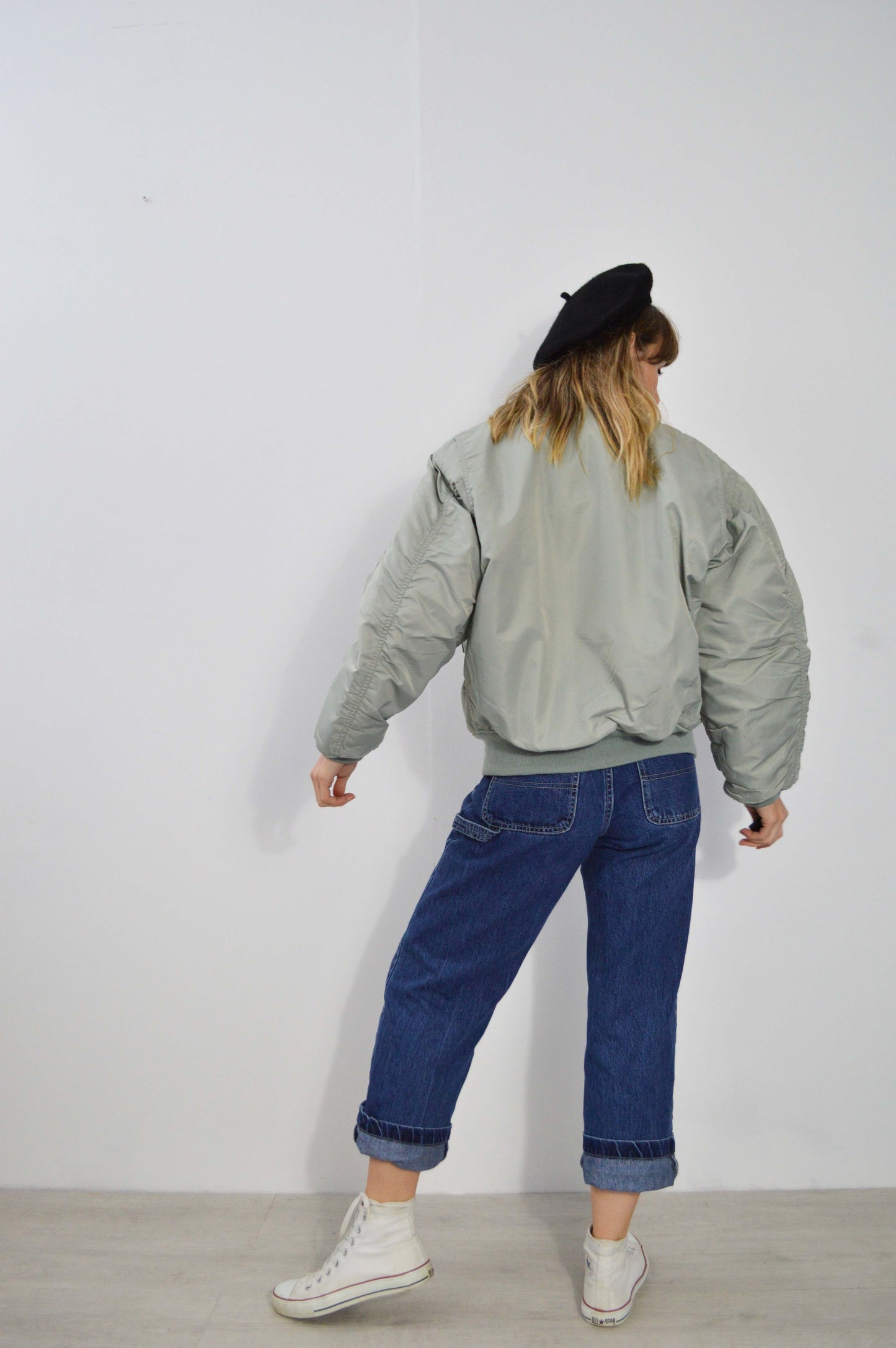 Vintage USAF Flying Jacket 1995 MA2 Grey