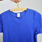 Vintage 1987 French Cobalt Blue T-shirt