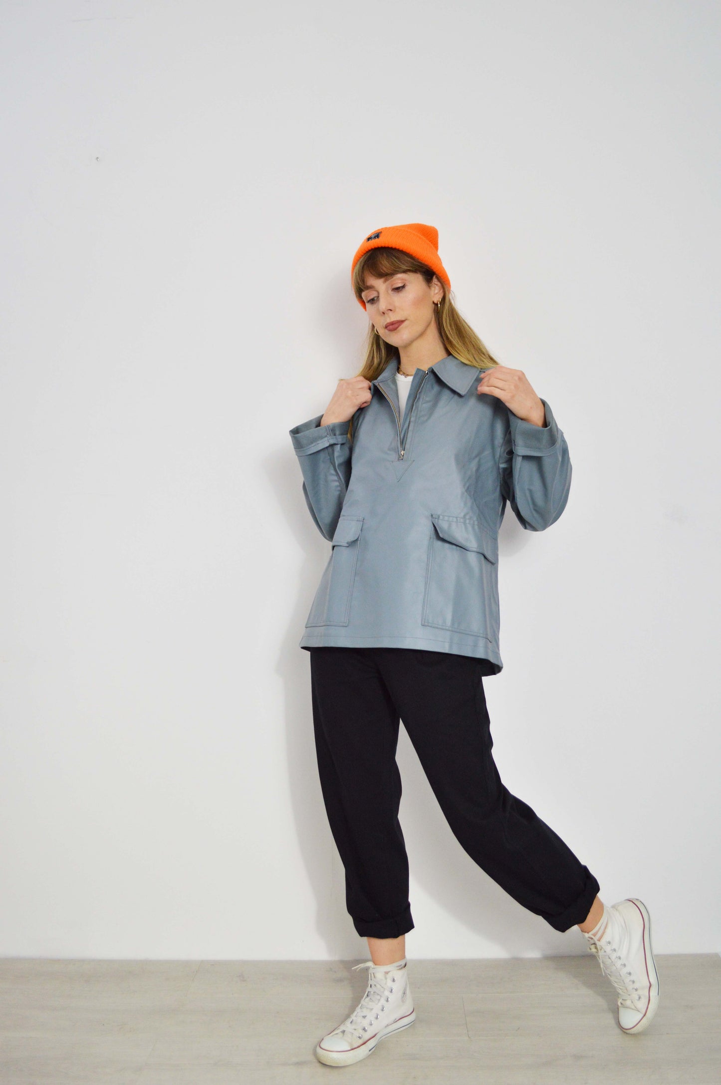 Vintage 1965 Raincoat Smock Jacket German