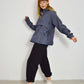 Unisex Vintage Pullover Thermal Anorak Hoodie Coat Handmade