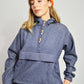 Unisex Vintage Pullover Thermal Anorak Hoodie Coat Handmade